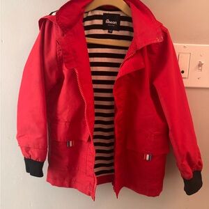 Kids Red Raincoat